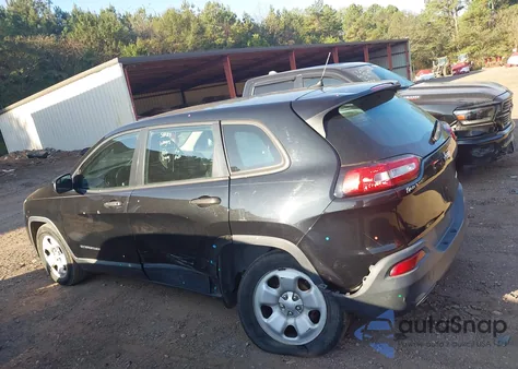 2016 Jeep Cherokee Sport from USA, damaged, VIN 1C4PJLAB8GW159966